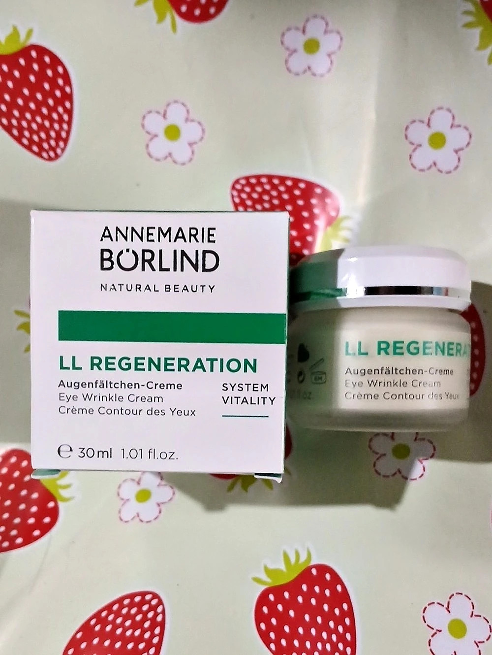 ANNEMARIE BÖRLIND LL Regeneration Augenfältchen-Creme Eye Cream NIB & FULL SIZE